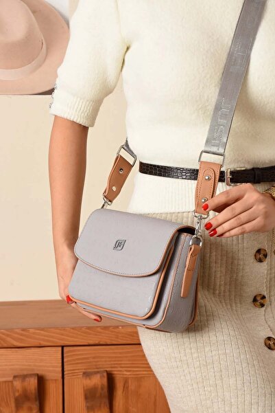 Just Polo Women's 3 Compartment Long Cross Strap Shoulder & Hand Bag