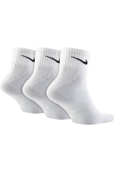 Nike SX7667-100 EVERYDAY CUSH ANKLE 3 ΤΕΜΑΧΙΑ ΜΑΥΡΕΣ ΚΑΛΤΣΕΣ