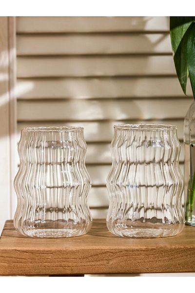LC Waikiki Lcw Colorless Glass Mug Set of 2 540 ml
