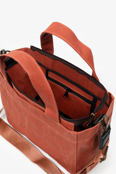 MANDOSİ Сумка-тоут з блискавкою, з плечовим ременем і ручками для щоденного використання