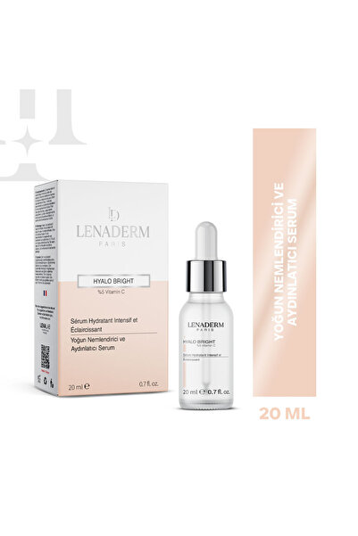 Lenaderm Hyalo Bright - Aydınlatıcı Ve Nemlendirici C Vitamini Cilt Bakım Ser...