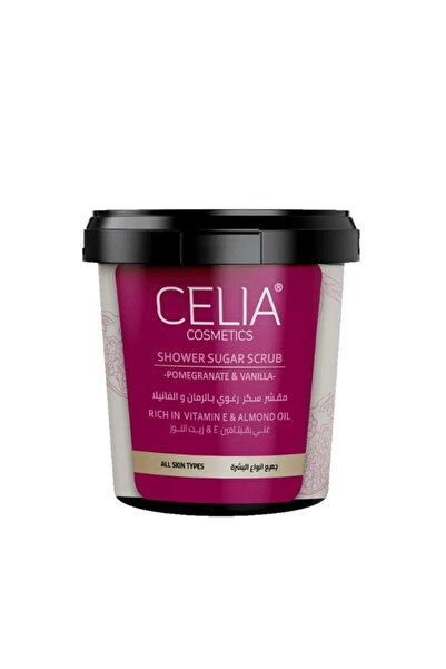 Celia مقشر السكر الرغوي بالرمان والفانيليا