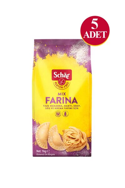 Schar Farina Çok Amaçlı Glutensiz Un Karışımı 1000 gr (5 ADET)