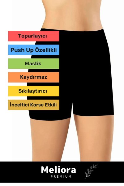 Pastimore Body Shaper Slimming Push Up Laser Cut Recovery High Waist Shorts Corset
