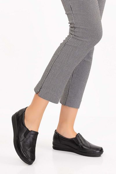 Gondol Pantofi casual de damă din piele naturală cu talpă moale anatomică Pyt.1213