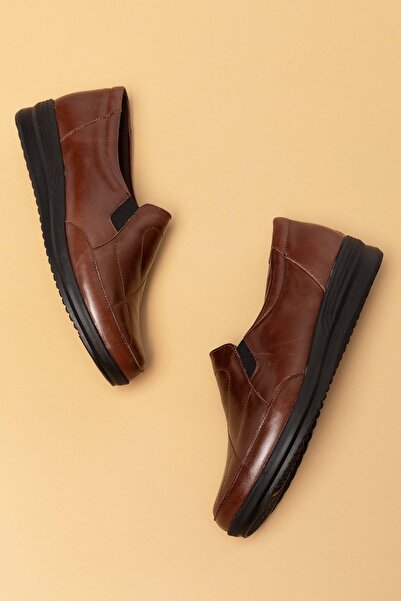 Gondol Kadın Hakiki Deri Anatomik Yumuşak Taban Günlük Ayakkabı Pyt.1213