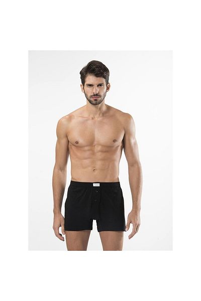 TÜREN 186 Buttons Boxer Double Pack-μαύρο
