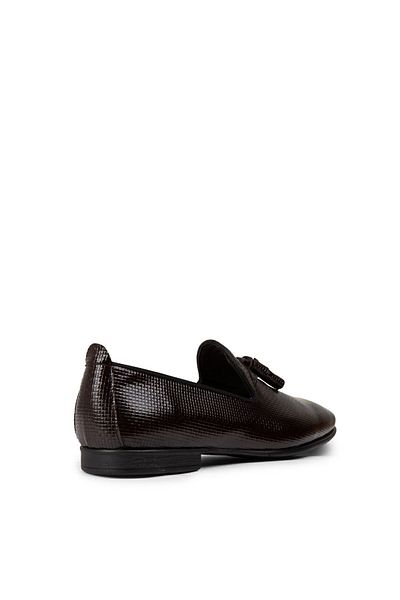 Deery Claret Red Men's Loafer - Παπούτσια από γνήσιο δέρμα
