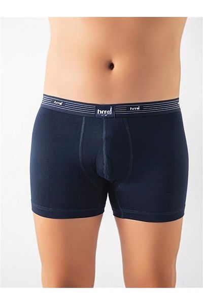 Hmd 423x3 Ανδρικά 3 τεμάχια Bamboo Boxer-σκούρο μπλε