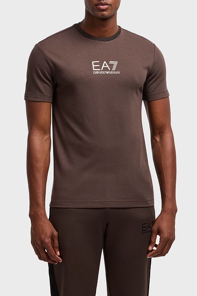 EA7 Ανδρικό μπλουζάκι με λογότυπο Slim Fit Crew Neck T SHIRT 7M 000301   AF13739 U6139