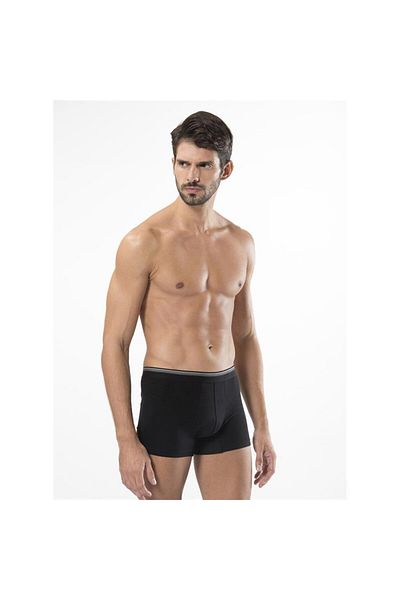 TÜREN 126 Lycra Boxer Double Pack-μαύρο