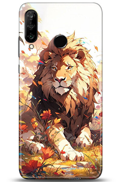adveksiyon Huawei P30 Lite Kılıf HD Baskılı Kılıf - Monitored İnstitution  5311