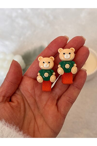 Miliva Mini Teddy Bear Double Buckle| Children's Buckle| Colorful Buckle| Bea...
