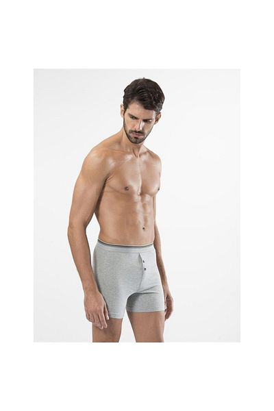 TÜREN 135 Lycra Button Boxer Double Pack-γκρι