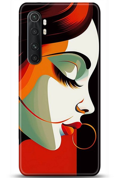 adveksiyon حافظة هاتف Xiaomi Mi Note 10 Lite مطبوعة بدقة عالية - Brothers (AM...