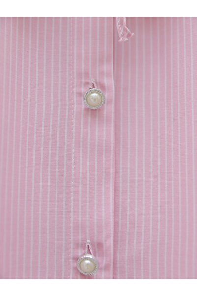 Modamorfo Csíkos köpeny ing