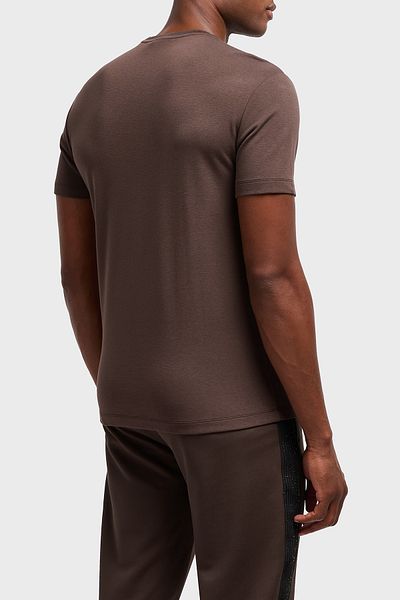 EA7 Ανδρικό μπλουζάκι με λογότυπο Slim Fit Crew Neck T SHIRT 7M 000301   AF13739 U6139