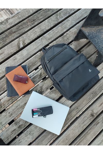 JANJAN 3 Compartment Simple Backpack (Lined Inside, Waterproof, No Spill) Guaranteed