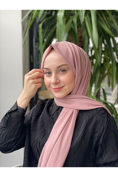 Sima Dark Powder Sima Medina Silk Shawl