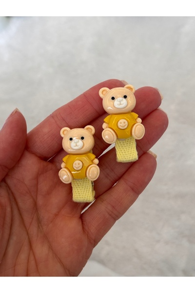 Miliva Mini Teddy Bear Double Buckle| Children's Buckle| Colorful Buckle| Bea...
