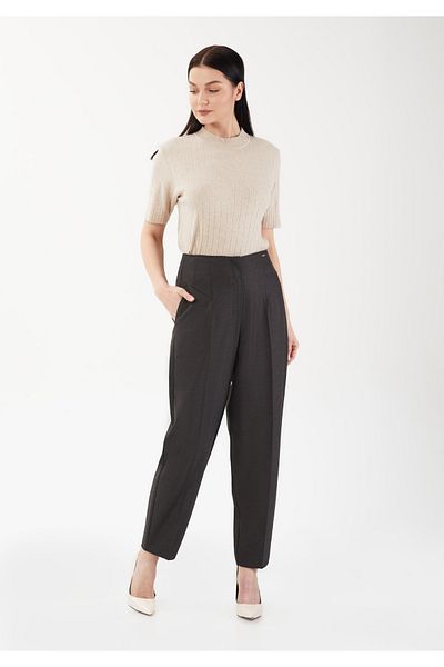 Guzella Women's High Waist Stylish Pants