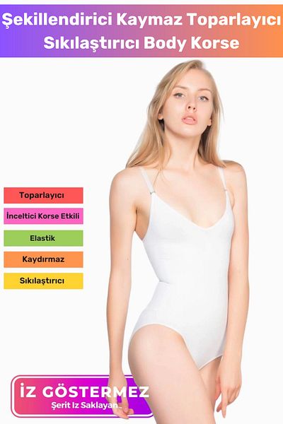 Floranova Premium Production Non-Marking Non-Slip Shaping Comfortable Gathering Firming Women's Body Corset