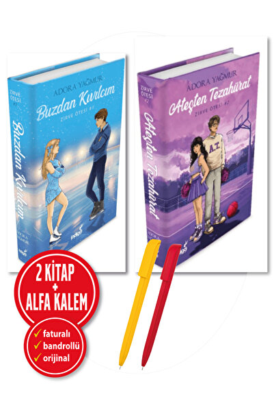 İndigo Kitap Alfa Kalem+(CİLTLİ)-Ateşten Tezahürat+Buzdan Kıvılcım Zirve Ötes...