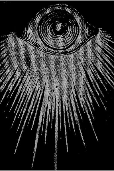 DEEFWEAR Μπλουζάκι Unisex με στάμπα Mystical Eyes Washed Vintage