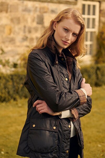 Barbour Beadnell Yağlı Ceket Ru52 Rustic