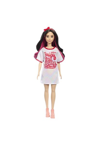 mattel BRUNETTE FASHIONIST BARBIE DOLL WITH SPORTS DRESS