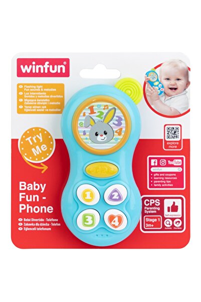 Evelise WINFUN TELEFON PENTRU BEBELUSI ALBASTRU