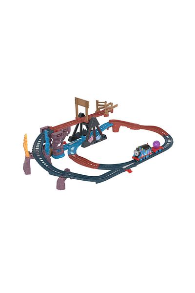 mattel Thomas Crystal Caves Adventure Playset With Thomas Motorized Locomotive