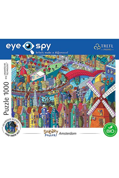 hak-iş oyuncak Puzzle 1000 Uft Eye Spy Amsterdam
