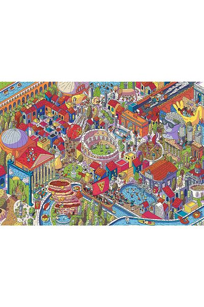 Trefl Puzzle 1000 Uft Eye Spy Roma