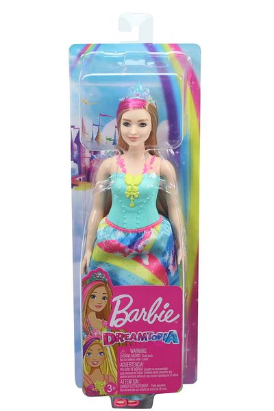 mattel BARBIE DOLL PRINCESS DREAMTOPIA WITH BLUE CROWN