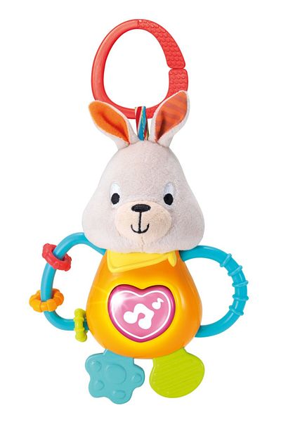 WINFUN RATTLE BUNNY WITH SOUNDS AND LIGHTS
