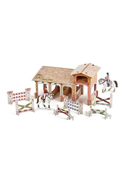 Papo SET FIGURINE PONEY CLUB-BOXA CARTON+4 FIGURINE