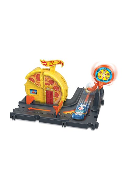 mattel HOT WHEELS CITY EXPLORER RYCHLÝ ODBĚR PIZZY