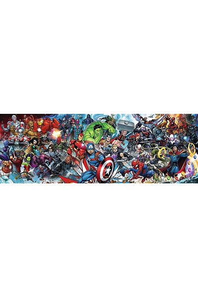 Trefl Puzzle 1000 Panorama Disney Marvel Universul Avengers
