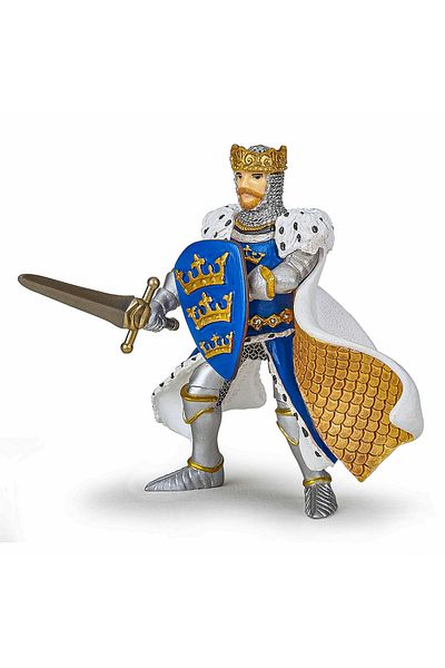 Papo King Arthur Blue Figurine