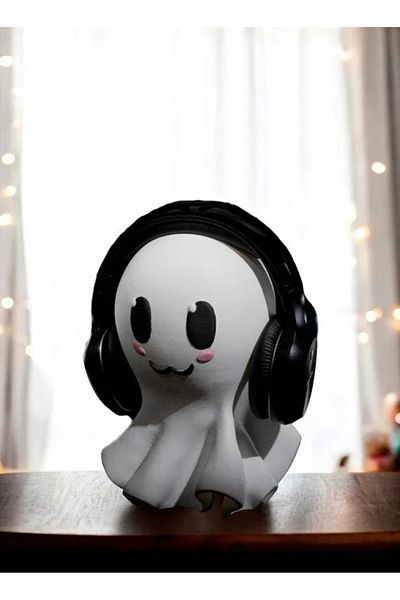 3D Brothers حامل سماعات الرأس Gentle Ghost - حل تخزين Spooky and Stylis