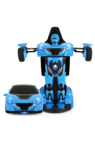 Evelise MASINUTA METALICA CONVERTIBILA RS ALBASTRA CU SCARA 1 LA 32