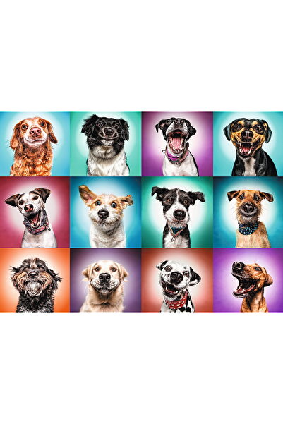 Trefl Puzzle 2000 Zábavná štěňata