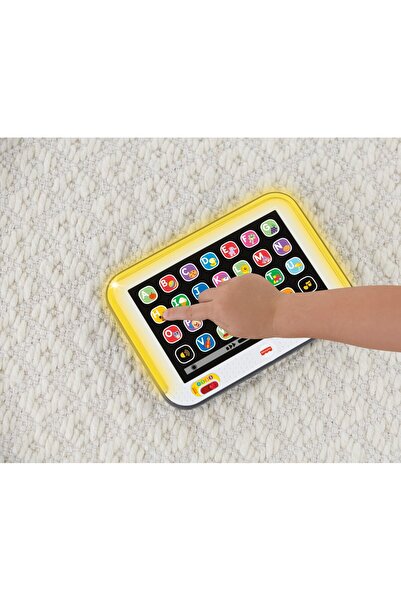 mattel CHYTRÝ TABLET FISHER PRICE LAUGH LEARN SE 3 ROZVOJOVÝMI ÚROVNĚMI, RUMUNSKÝ JAZYK