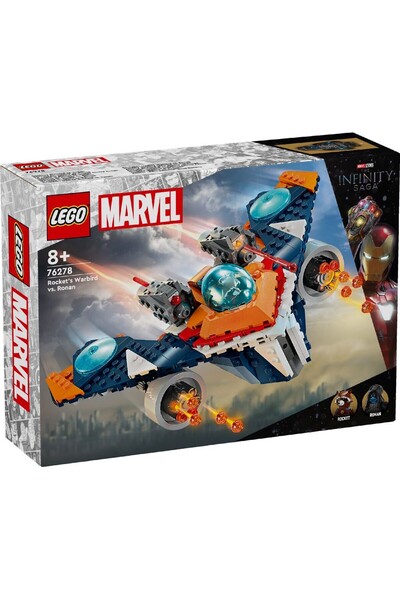 LEGO Super Heroes Avionul De Lupta Al Lui Rocket Vs Ronan 76278