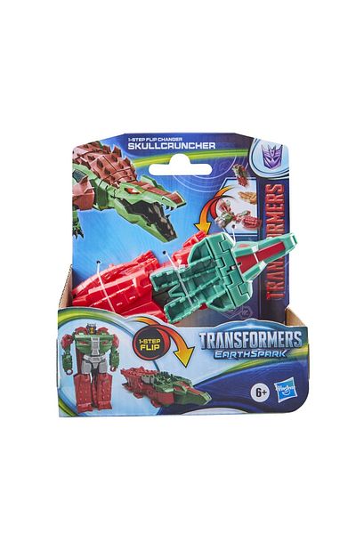 transformers 7 EARTHSPARK TRANSFORMABLE FIGURINE SKULLCRUNCHER 6CM
