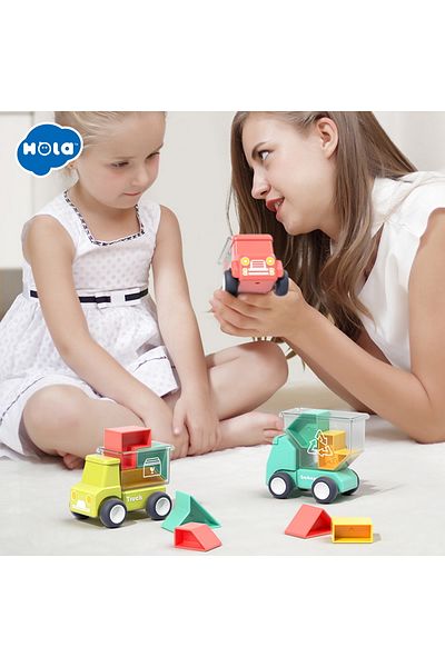 Jucarii Bebe JOC EDUCATIONAL CAMIONUL BUCLUCAS