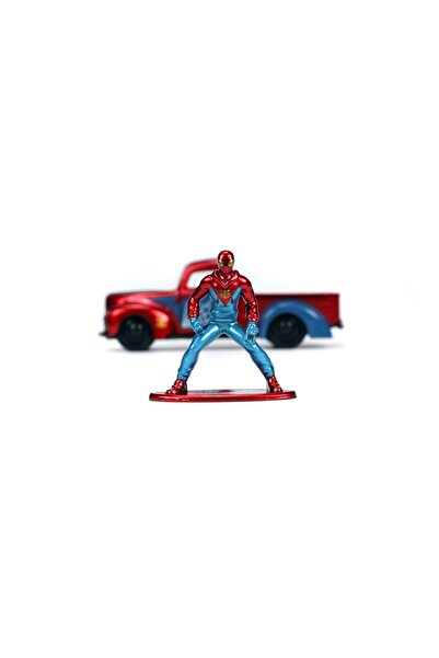 Simba Sada Jada Marvel Masinuta Metalica Ford Pick Up Scara 1:32 Si Figurina Metalica Spider Man