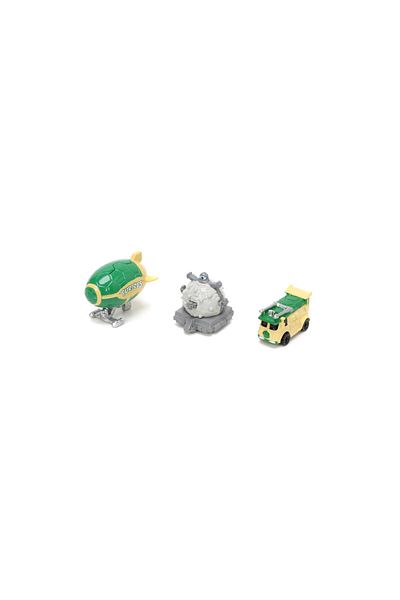 Toys JADA SET OF 3 METAL CARS NINJA TURTLES 4CM