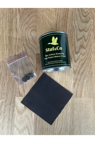 Stuf Co Barbour Tamir Ve Bakım Seti(kahverengi Montlar Için )